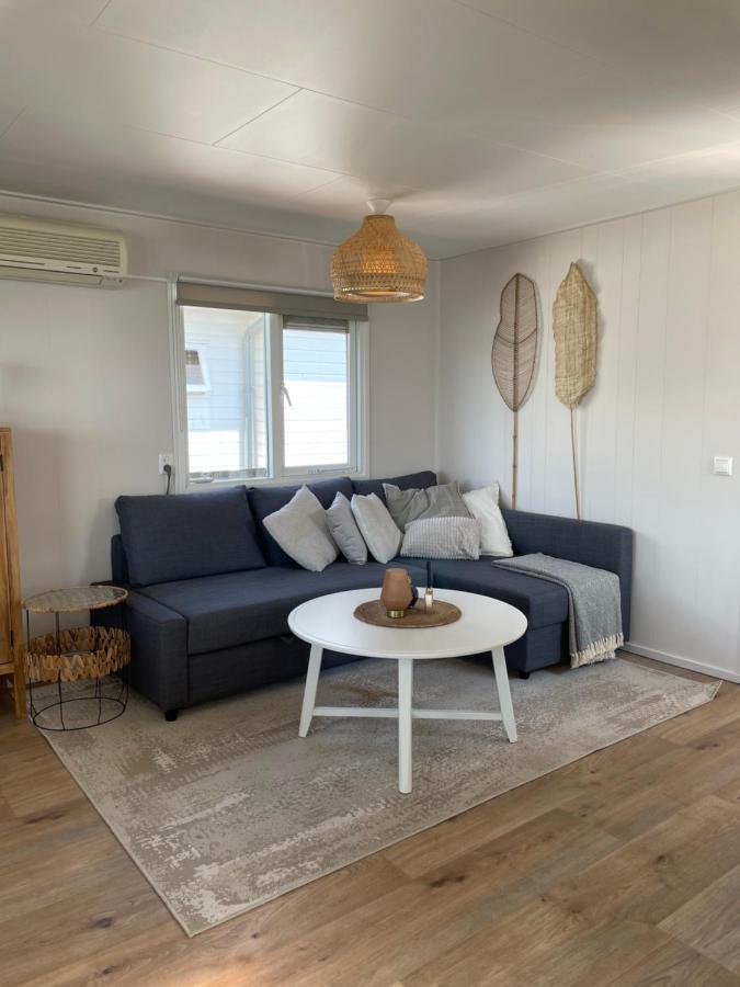 Luxe Chalet Direct Aan Het Water Met Strand Lith Exteriér fotografie